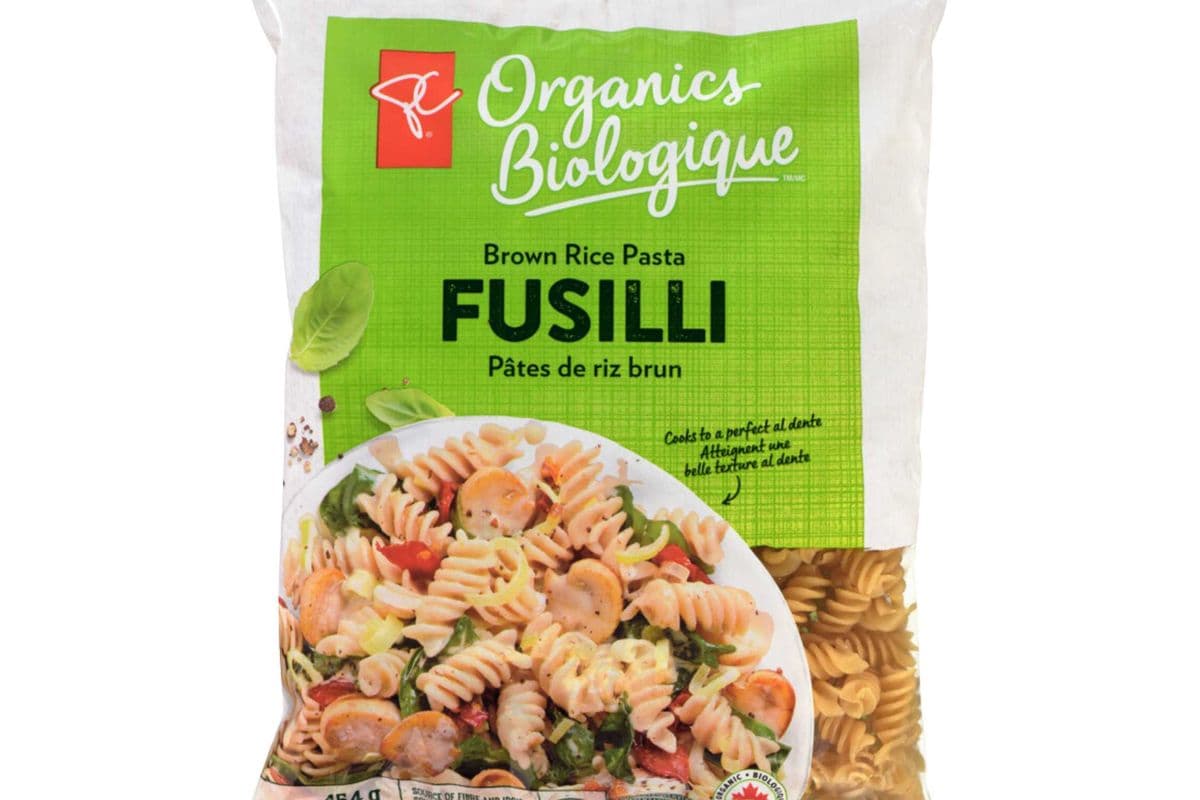 PC Organics Fusilli Brown Rice Pasta
