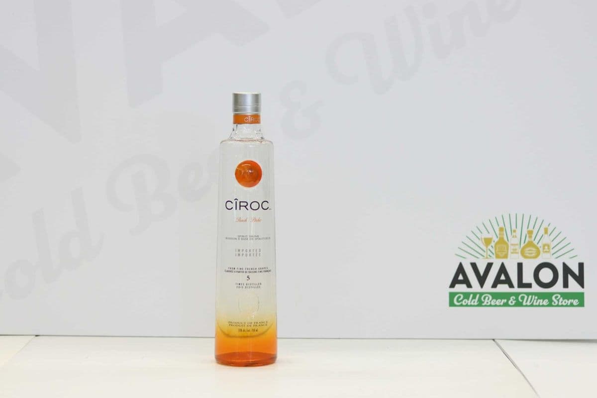 Ciroc Peach 750ml Bottle (1 x 750 ml)