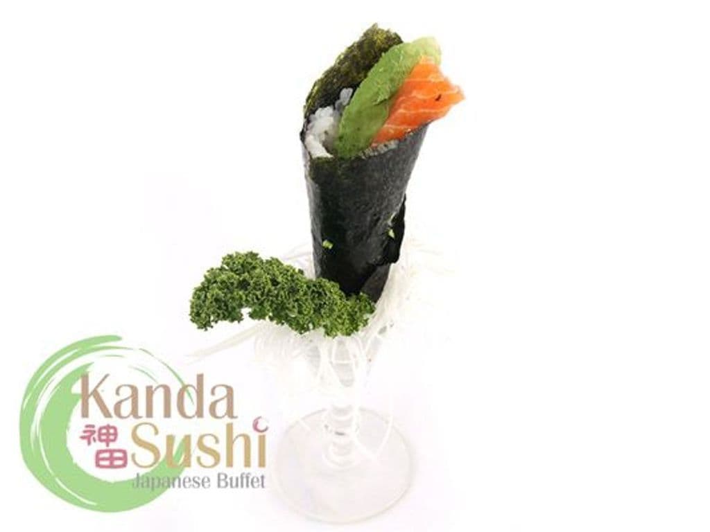 Salmon Avocado Hand Roll (1pc)