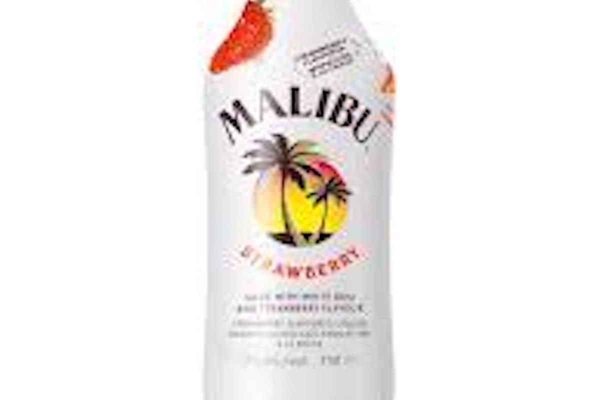 Malibu Rum, Strawberry (1 x 750 ml)