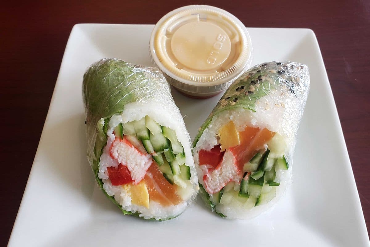 Maki de printemps au saumon