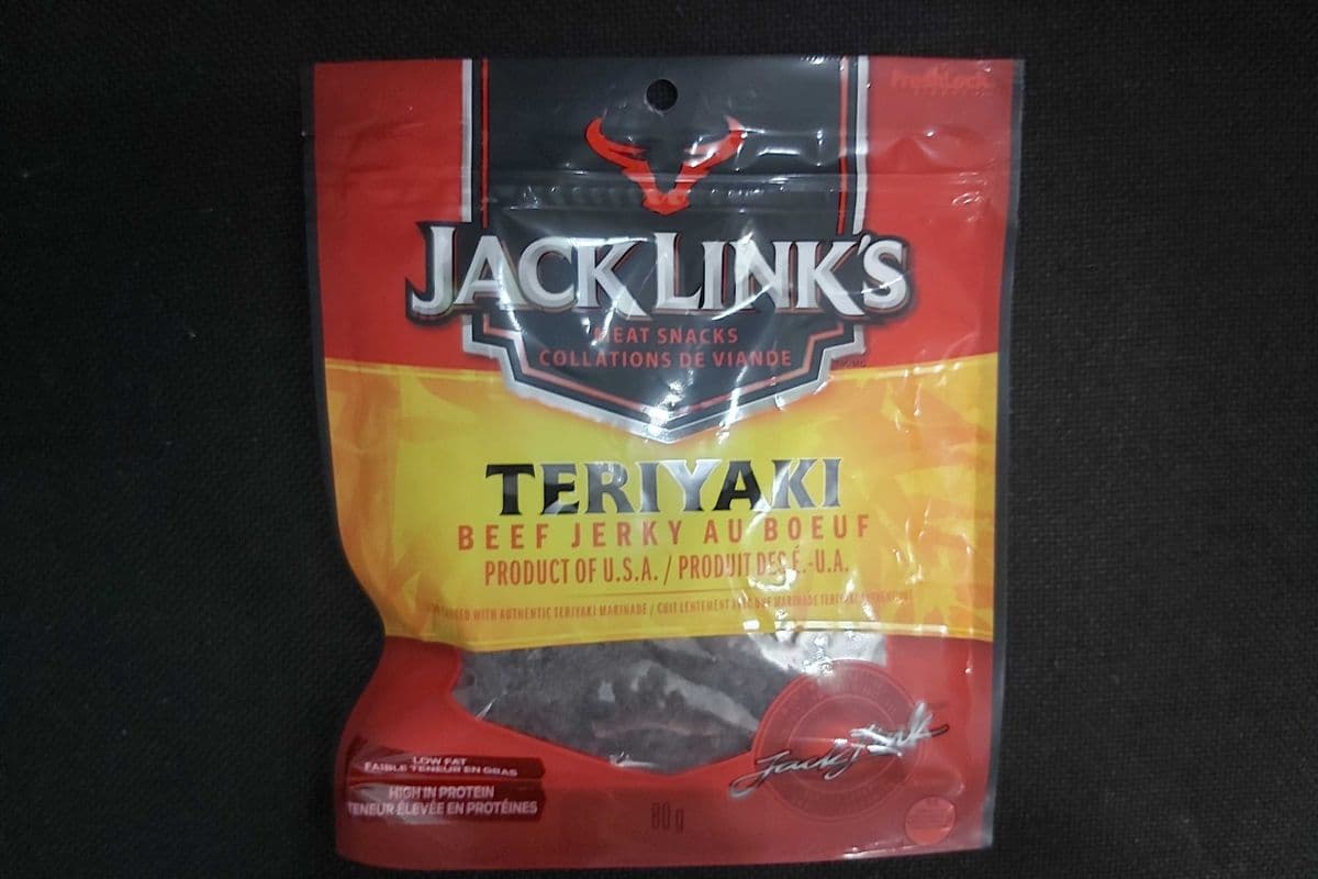 Jack Link's 80g jerky boeuf teriyaki / Jack Link's Jerky Beef Teriyaki