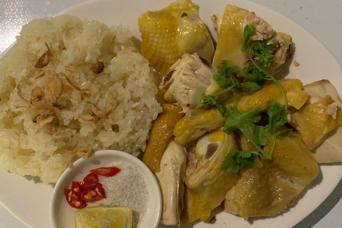 #.Free Range Chicken Sticky Rice-雞糯米飯-Xôi Gà