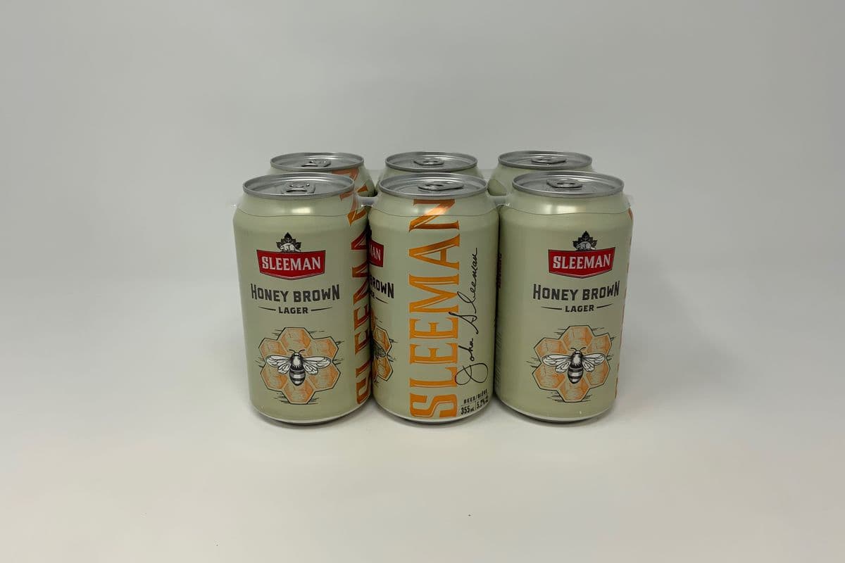 SLEEMAN HONEY BROWN LAGER (6 x 355ml)