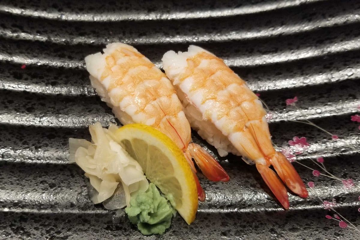 Prawn (Ebi) Nigiri Sushi