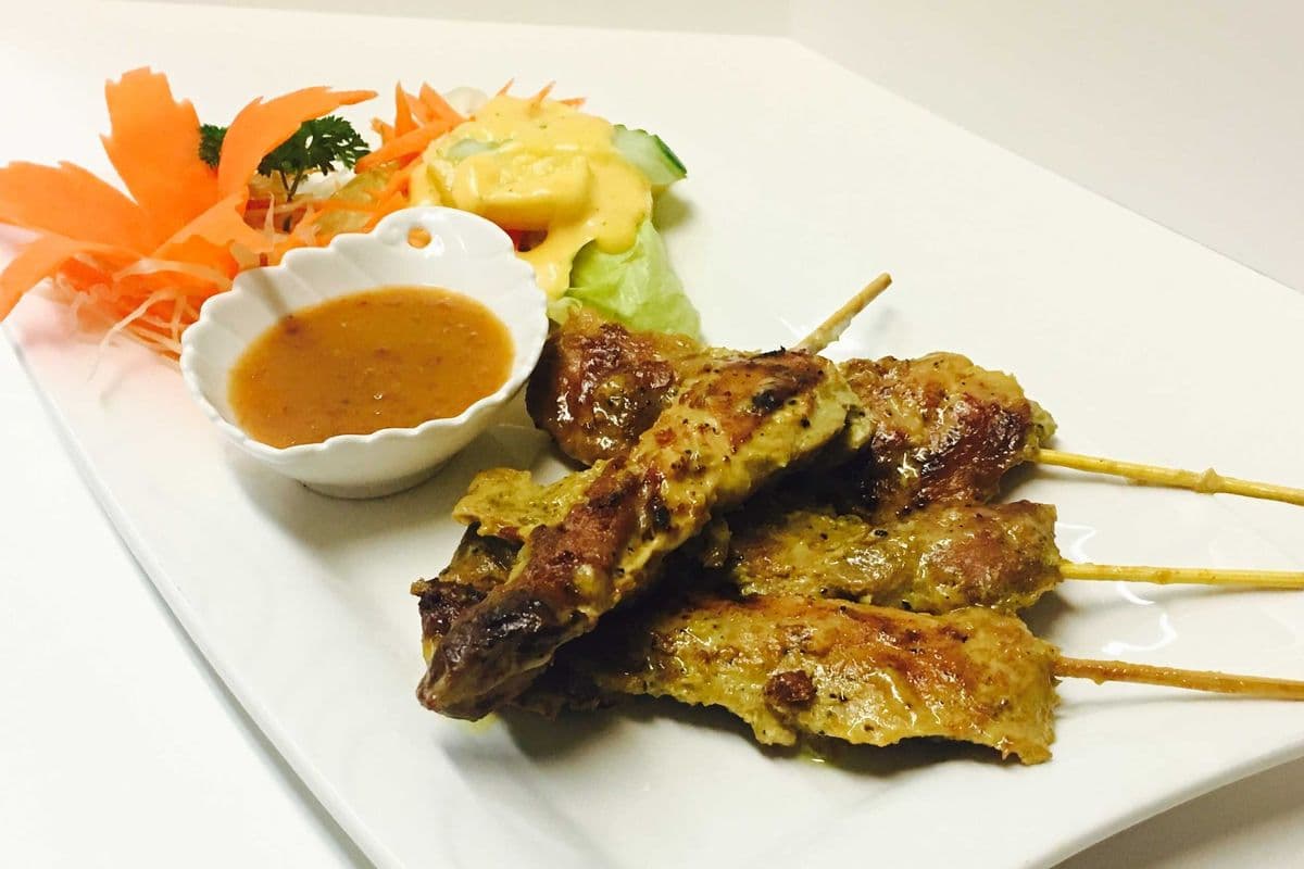 4. Thai Satay Chicken