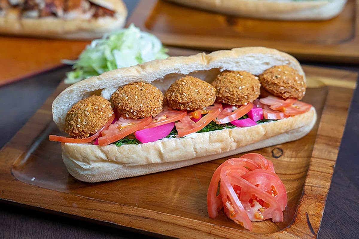Falafel On Bun
