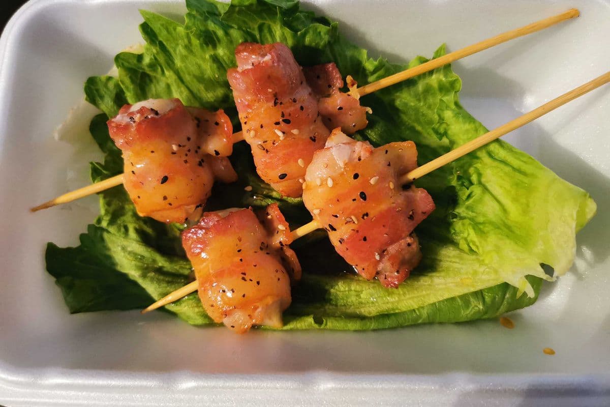 Bacon Scallops (2 pcs)