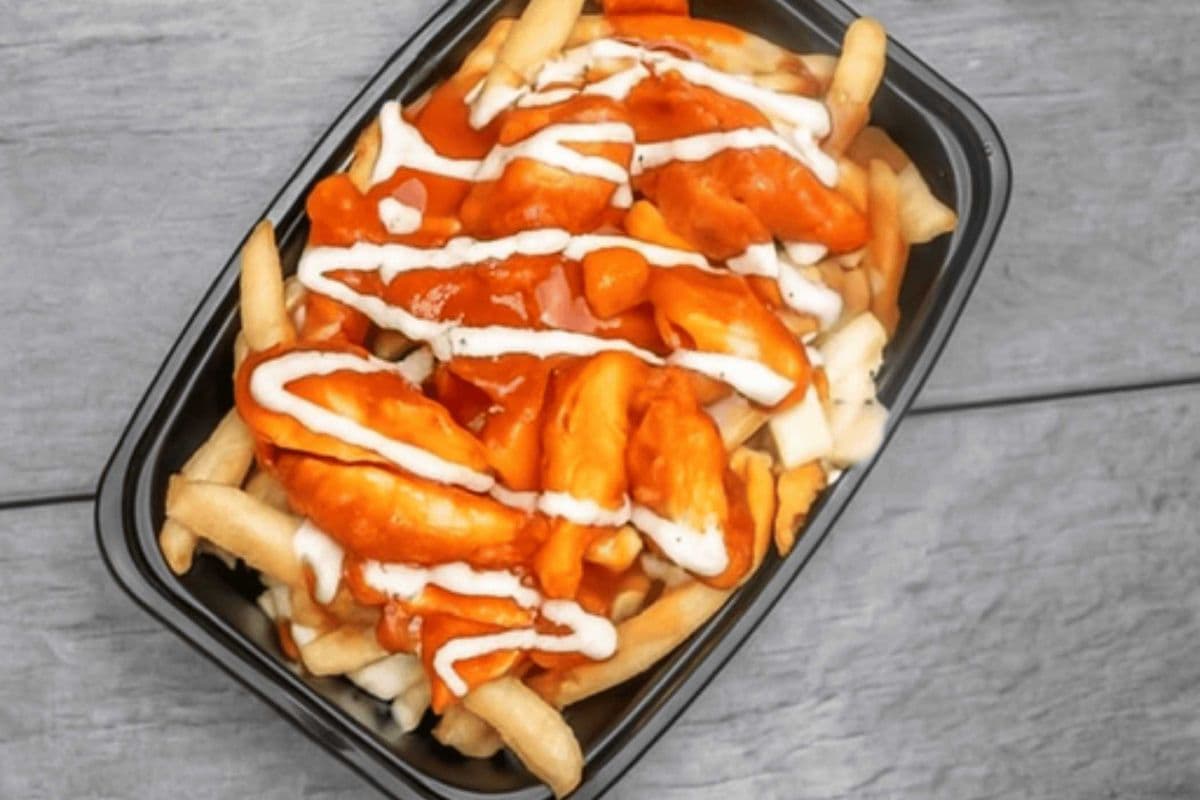 Buffalo Chicken Poutine