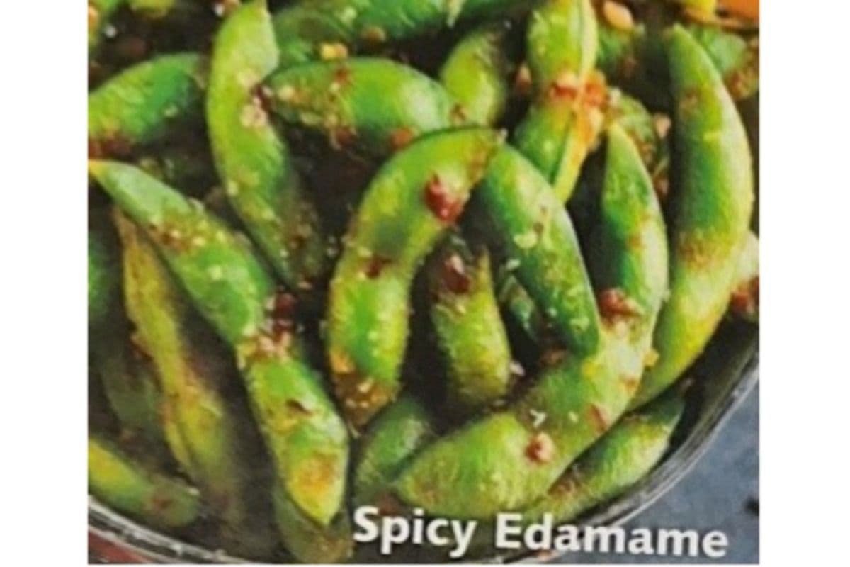 Spicy Chili Garlic Edamane Bean