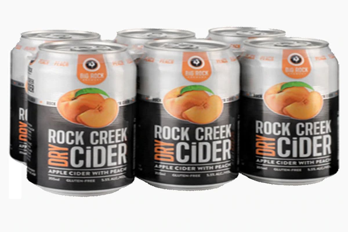 Rock Creek Peach Cider (6 x 355 ml)