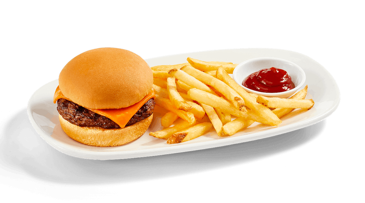 Enfants - Hamburger au fromage / Kids' Cheeseburger