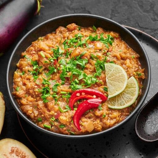 Baingan Bharta (Egg Plant)