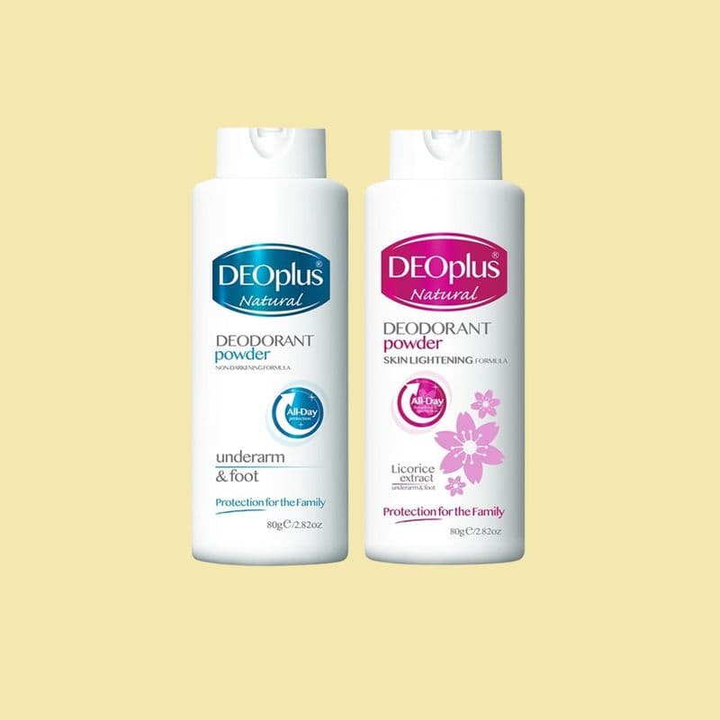 DeoPlus Deodorant Powder, 80g Licorice