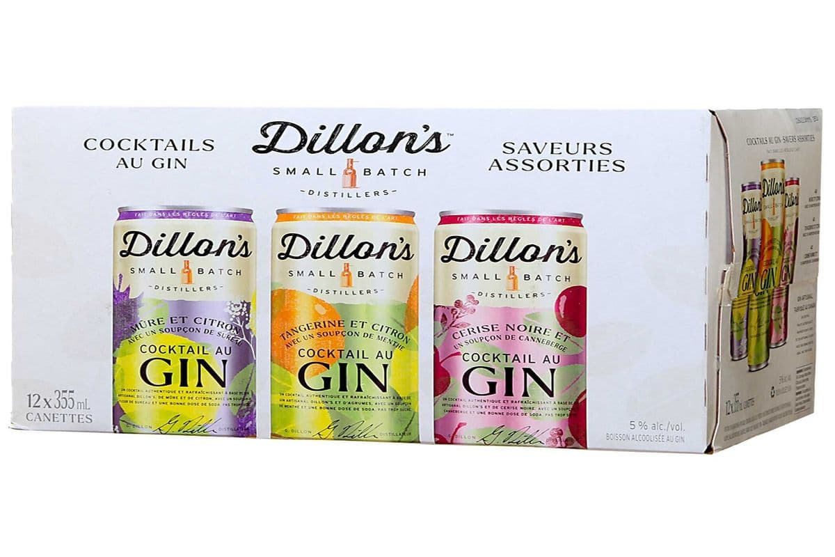 DILLON'S GIN VARIETY 12 PACK (12 x 355ML)
