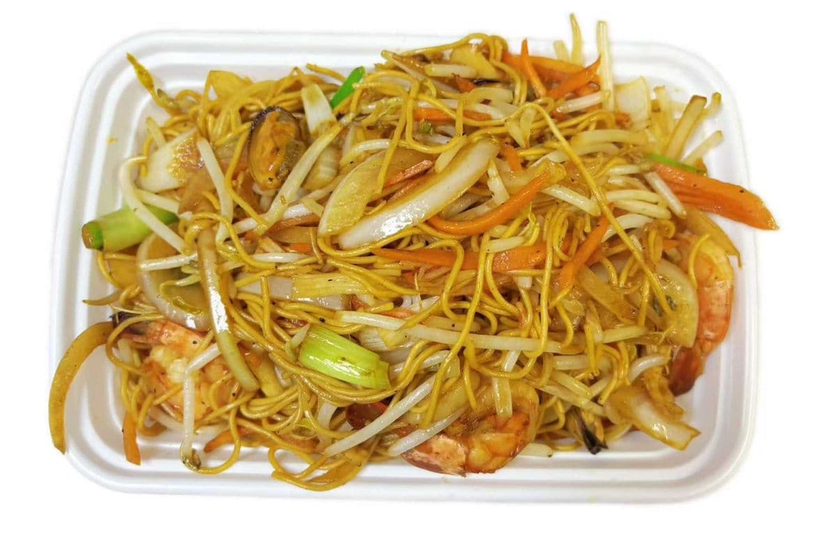 Seafood Chow Mein