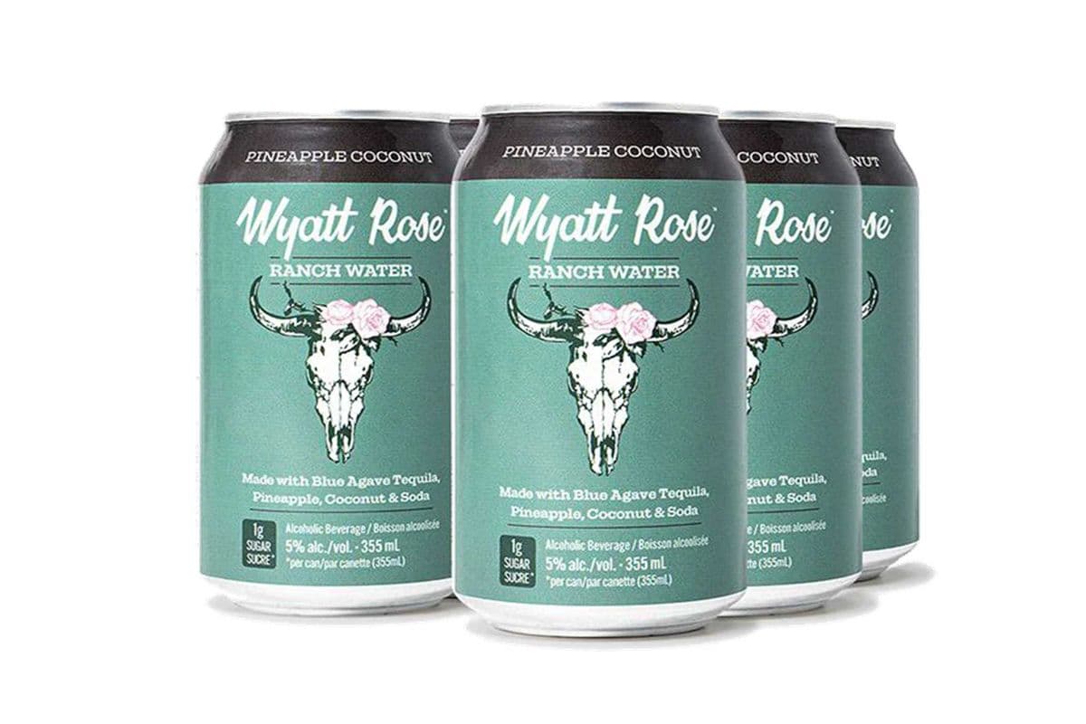 WYATT ROSE RANCH WATER PINEAPPLE COCONUT 6 CANS (6 x 355 ML)