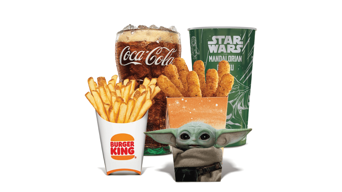 8 Pc. Grogu's Garlic Chicken Fries Medium Combo