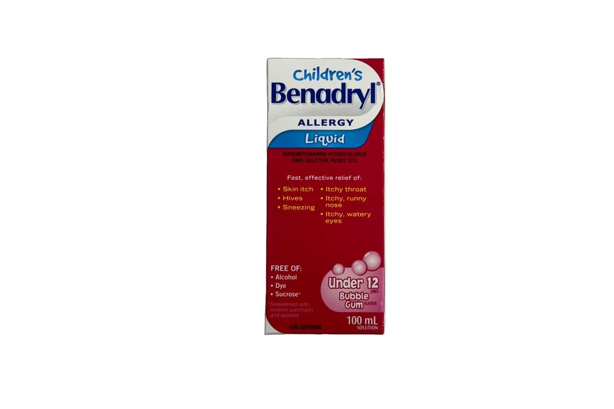Benadryl Allergy Children
