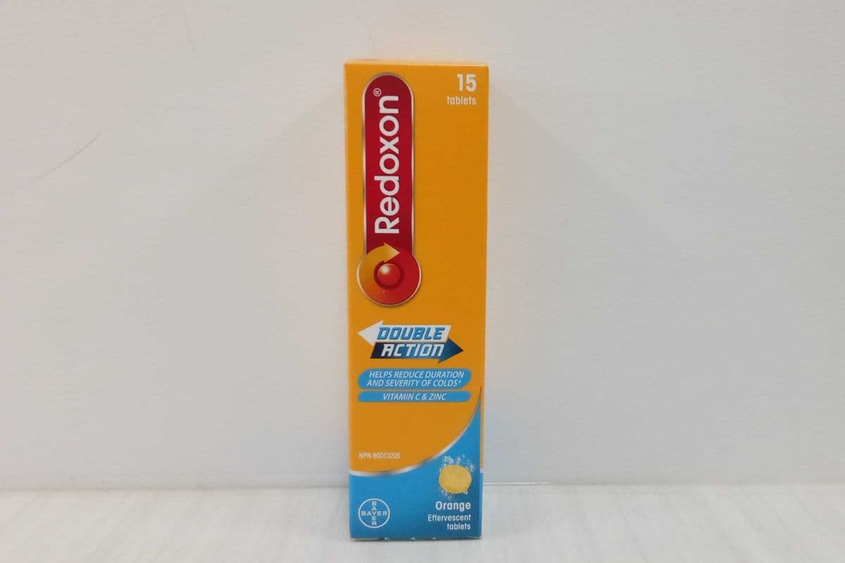 Redoxon Double Action Vitamin C and Zinc (15 Tabs)