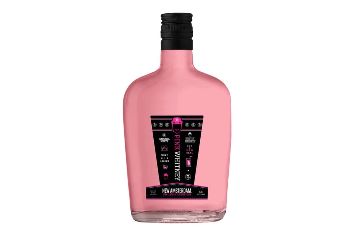 New Amsterdam Pink Whitney Vodka (375 ml) (1 x 375 ML)