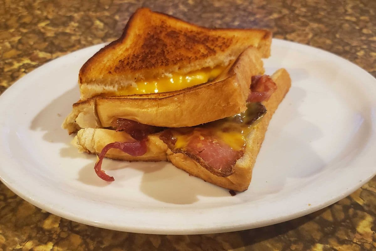 Grilled Cheese with Bacon