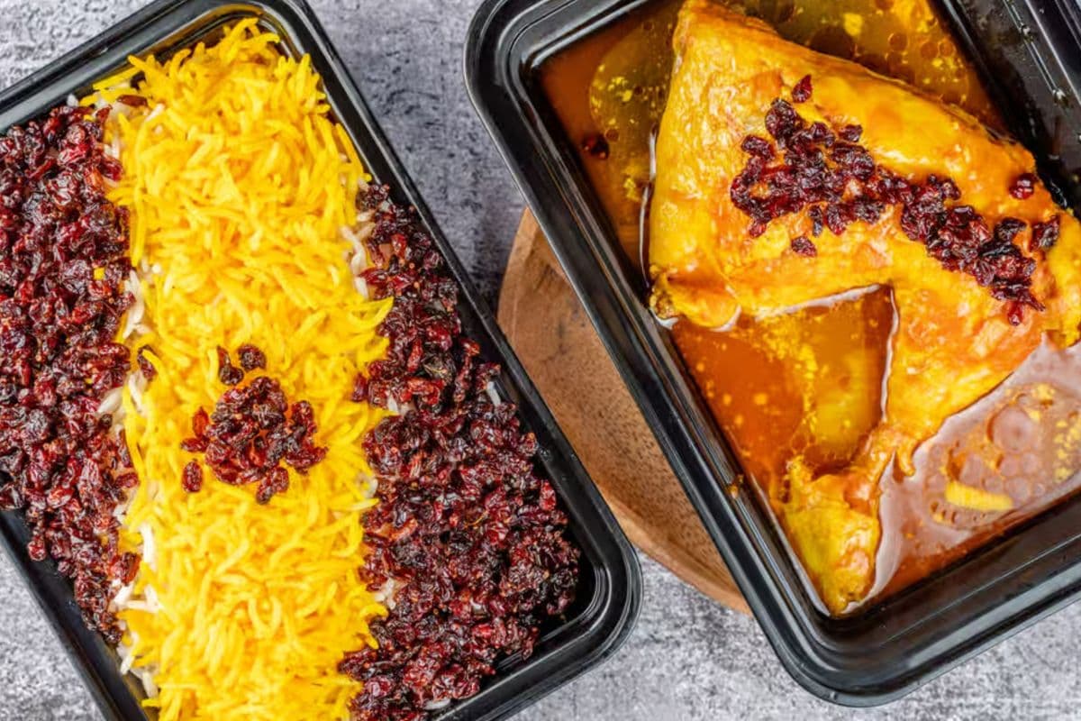 Zereshk Polo with Chicken