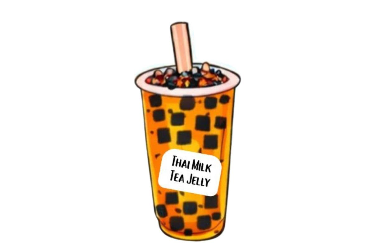 Thai Milk Tea Jelly