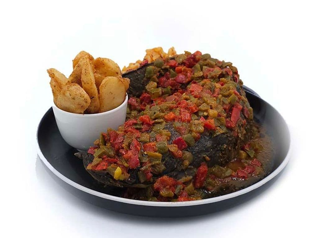 Grilled Fish (Croaker) + Sauce