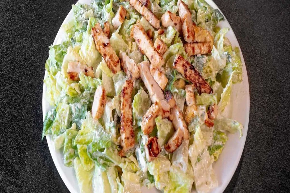 Chicken Caesar salad