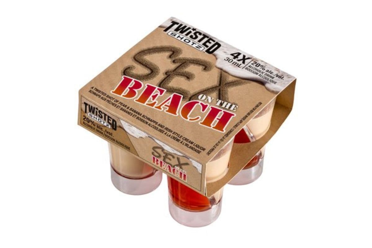 Twisted Shotz Sex On Beach 4*30ML (1 x 4*30ML)