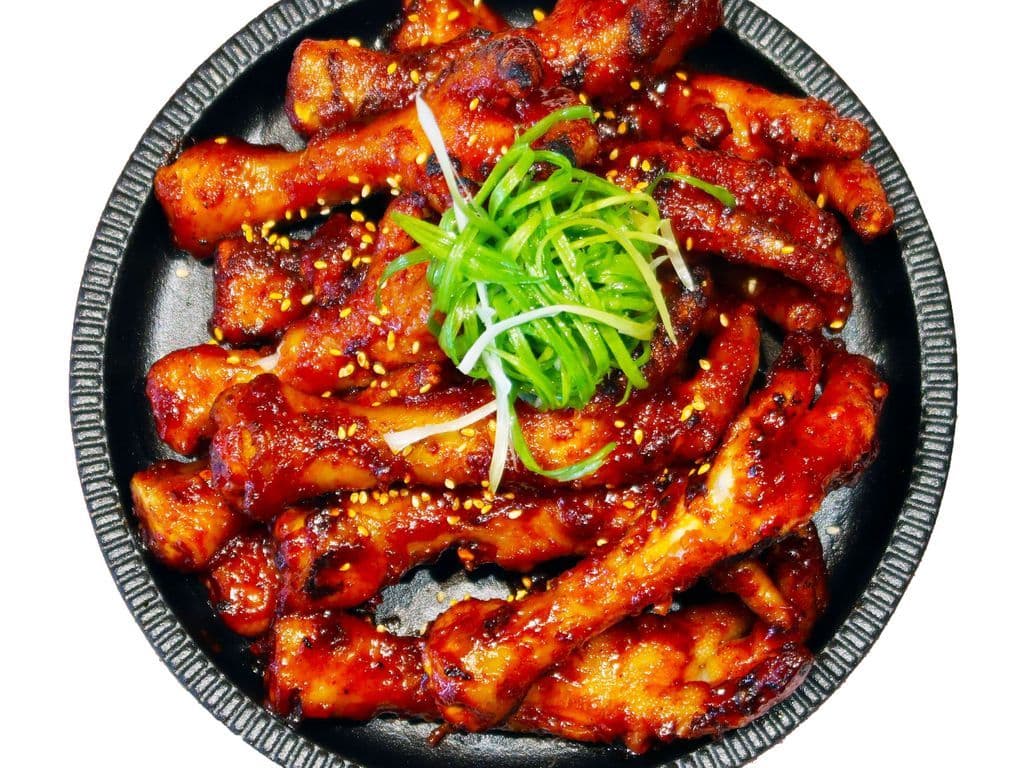 Spicy Grilled Chicken Feet 불닭발
