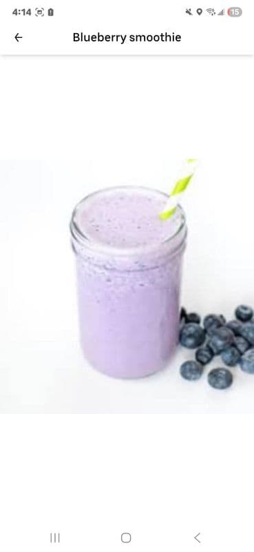 Blueberry Smoothie