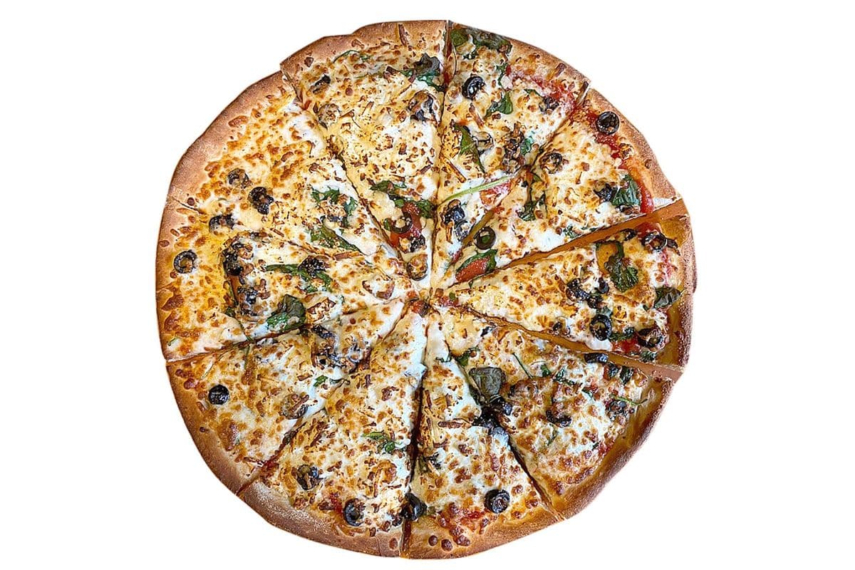Veggie Mediterranean Pizza