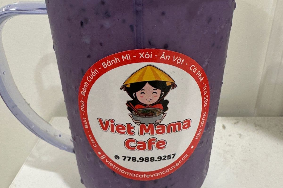 #.FRESH BLUEBERRY SMOOTHIE-新鮮藍莓奶昔-SINH TỐ VIỆT QUẤT TƯƠI