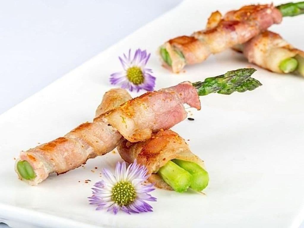 Bacon Wrap Aspargus(6pcs)