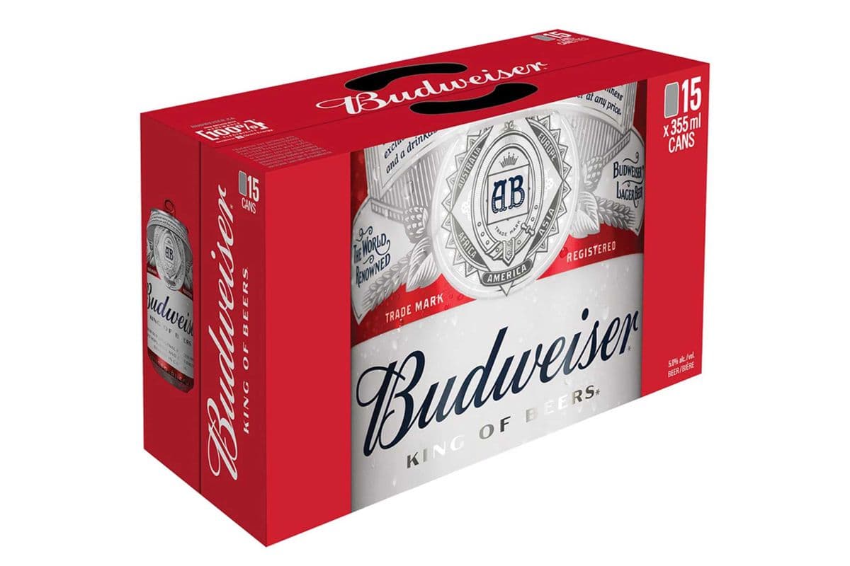 Budweiser (15 x 15 x 355 ml)