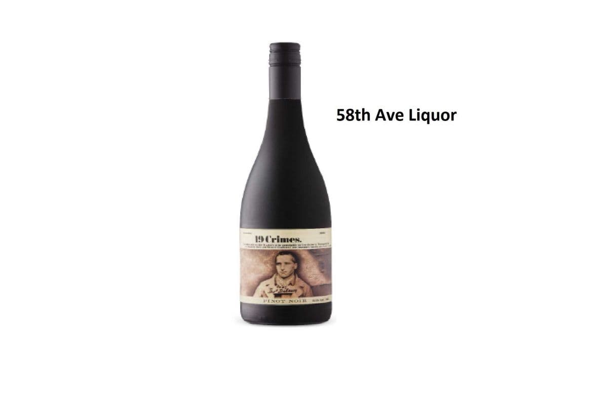 19 CRIMES PINOT NOIR 750ML (1 x 750ML)