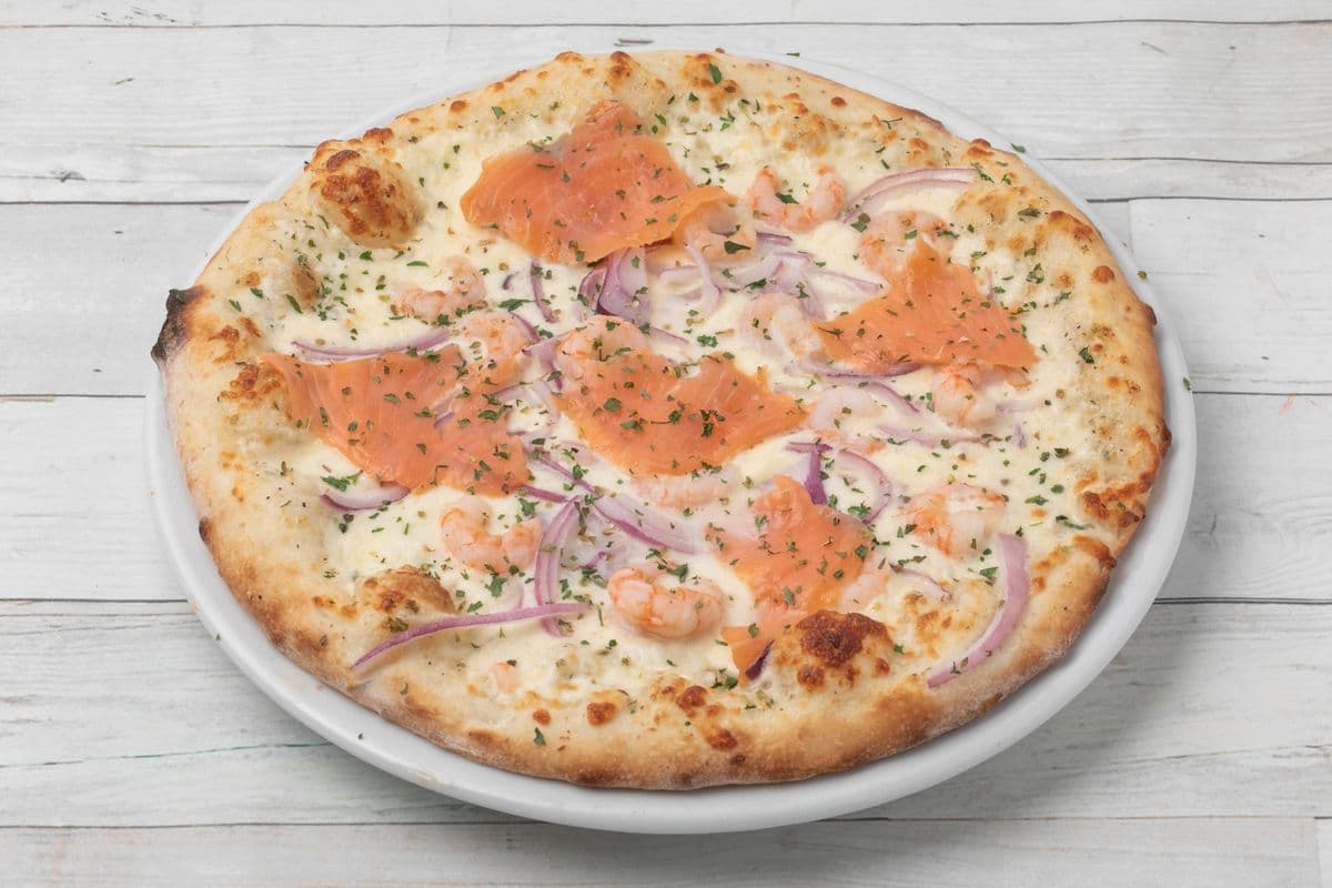 Pizza aux Fruits de Mer / Seafood Pizza