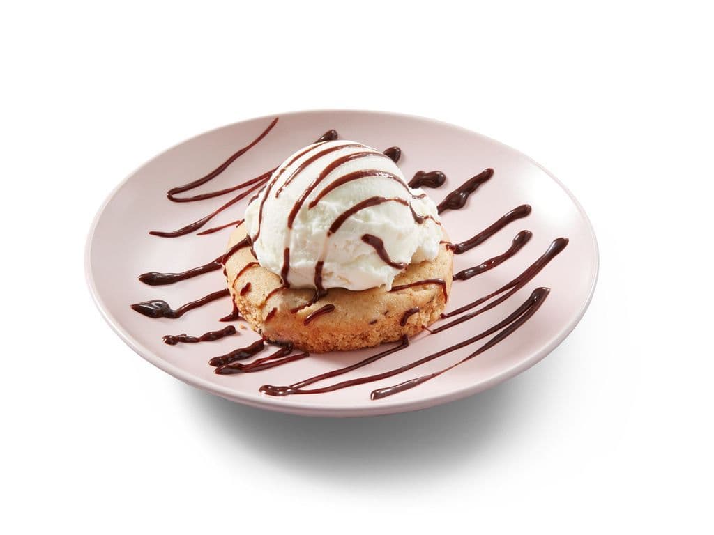 Molten Cookie w/ Ice Cream