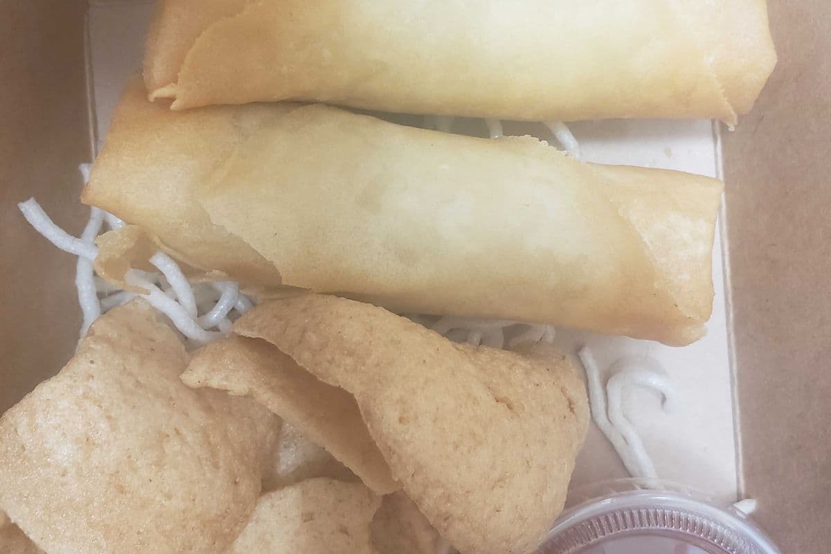 A1. Veggie Thai Spring Rolls (2 Pcs)