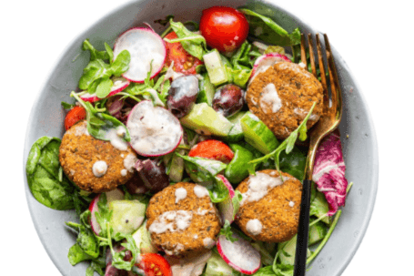 Falafel Veggie Salad