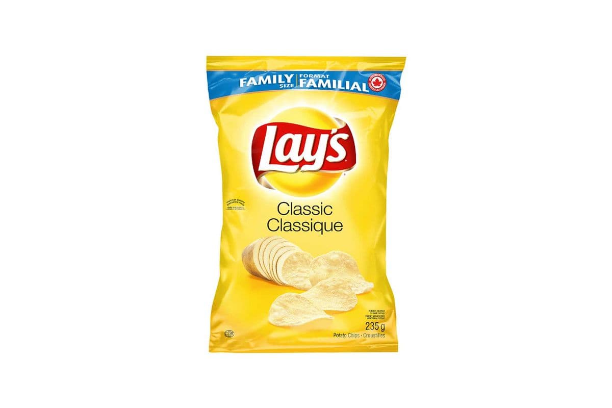 Lays Classic Potato Chips (220g)