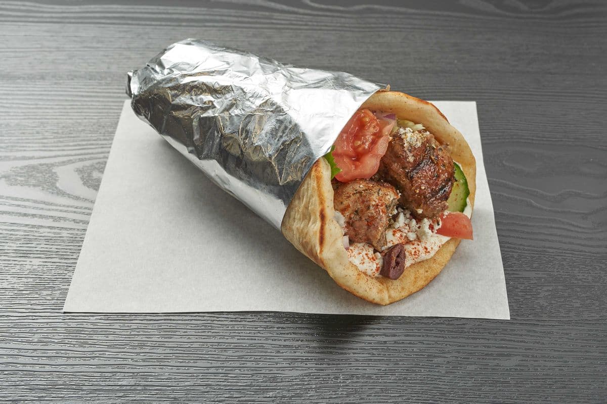 Pork Souvlaki Pita