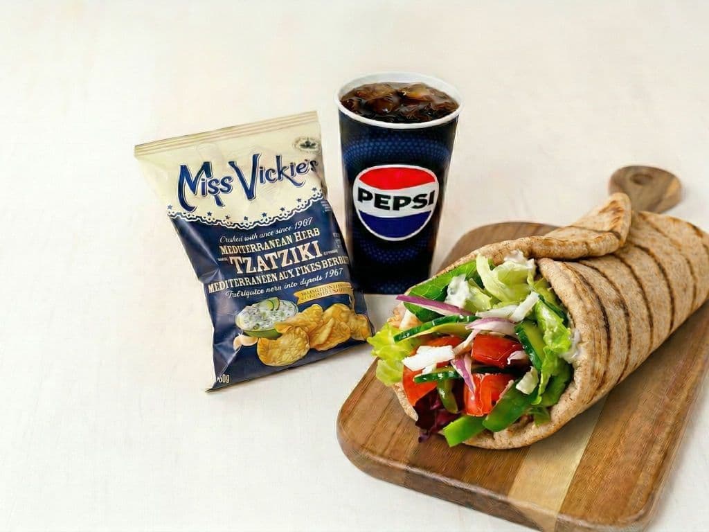 Veggie Pita Combo