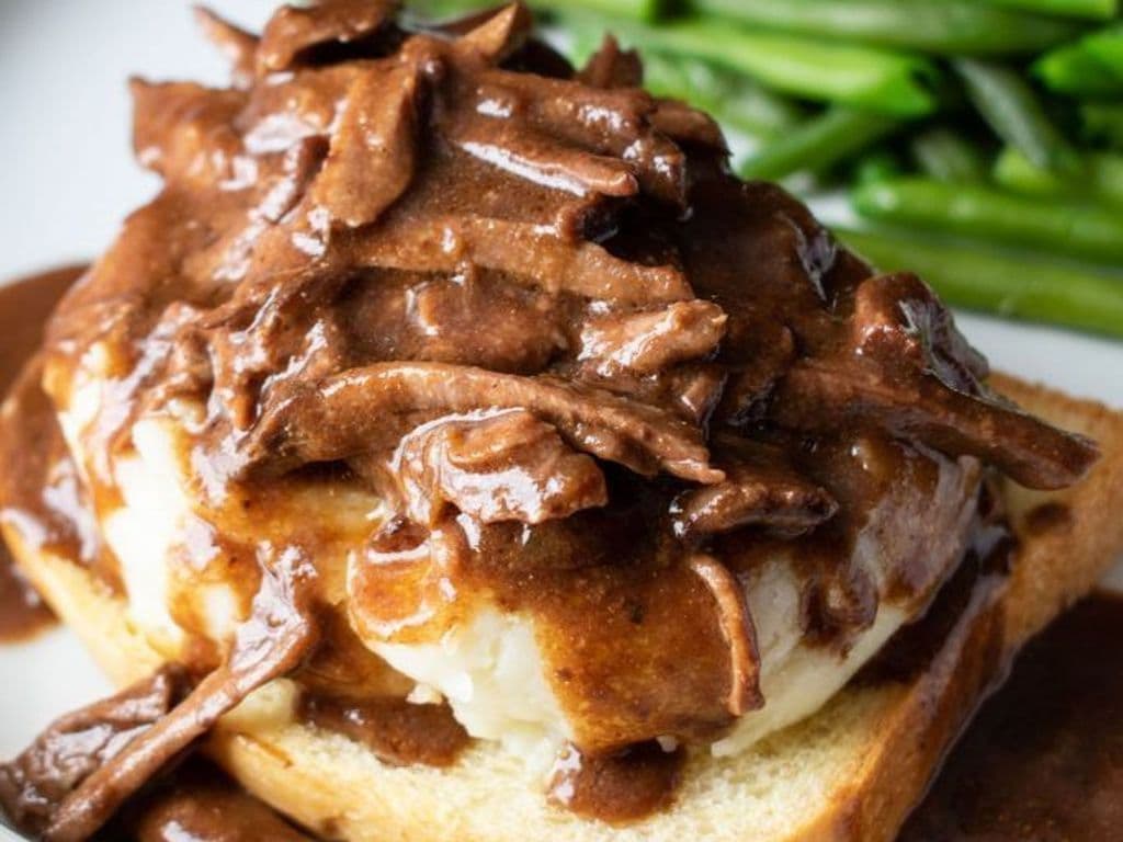Hot Beef Sandwich