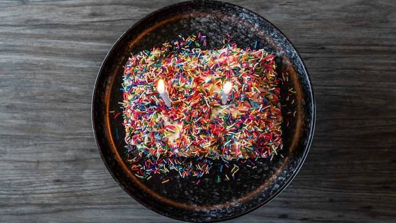 Birthday Cake Brownie