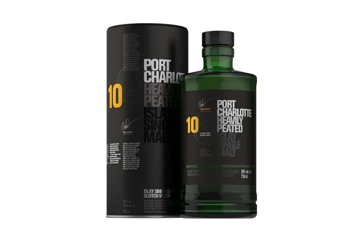 Bruichladdich Port Charlotte 10 *Islay Single Malt Scotch* (1 x 750ML)