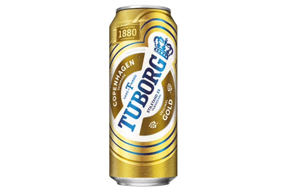 Tuborg Gold Tall Can 473ml (1 x 500ml)
