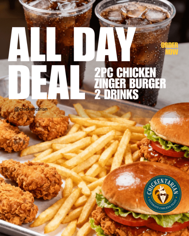Broast and Zinger Meal
